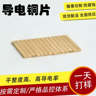 Bare Copper Brass Strip - Electronic Component