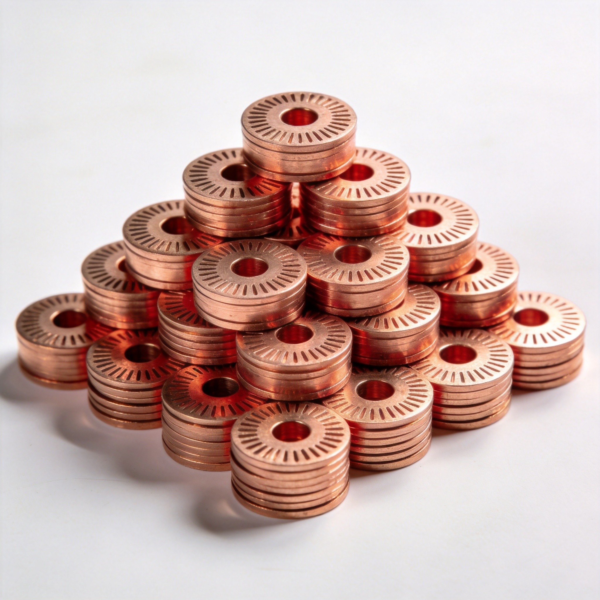 Heatsink Stamping Washer - Copper thermal washer for cooling