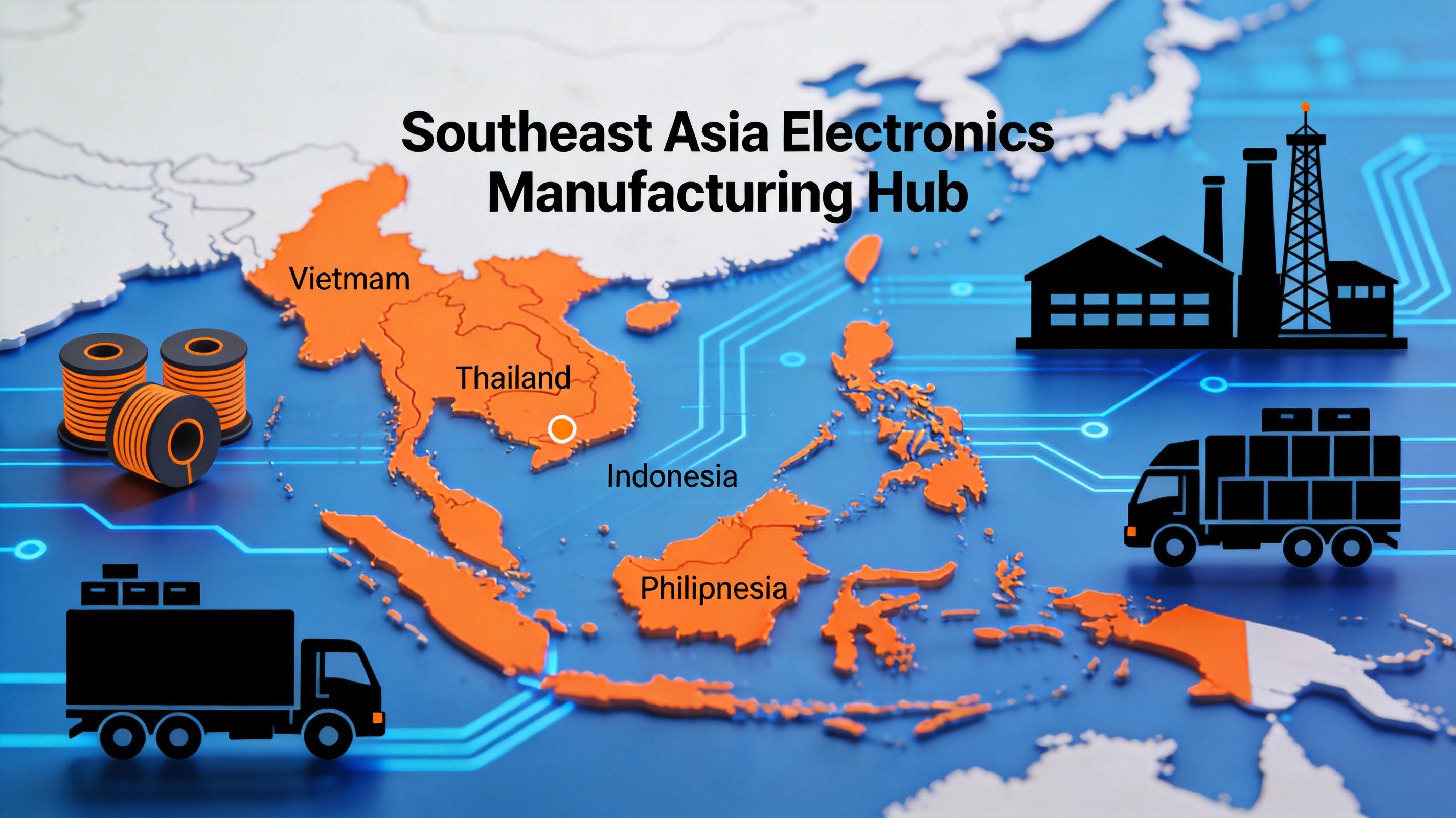 Southeast Asian electronics manufacturers using SMT copper strips