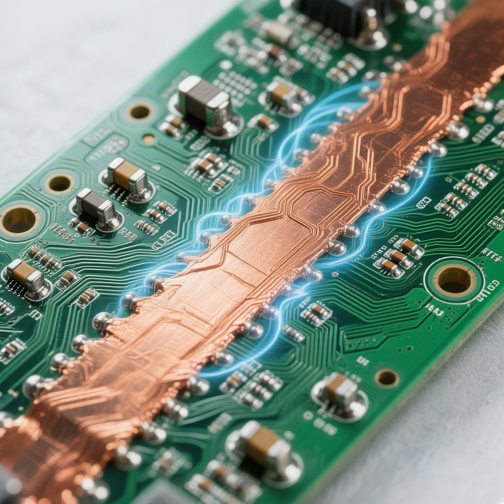 Copper Busbar vs Heavy Copper PCB Trace Current Handling in SMT Power Electronics