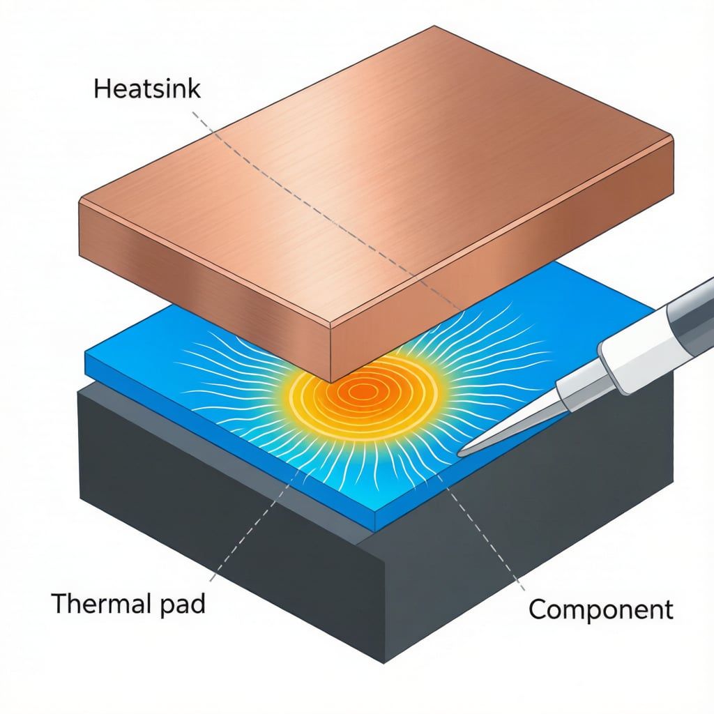 Thermal Gap Filler Pad Selection for Copper Heatsink Assembly: Materials, Testing, and Best Practices