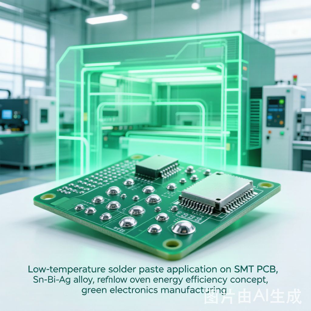 Low-Temperature Solder Paste Sn-Bi-Ag: Energy-Efficient SMT Reflow for Heat-Sensitive Components