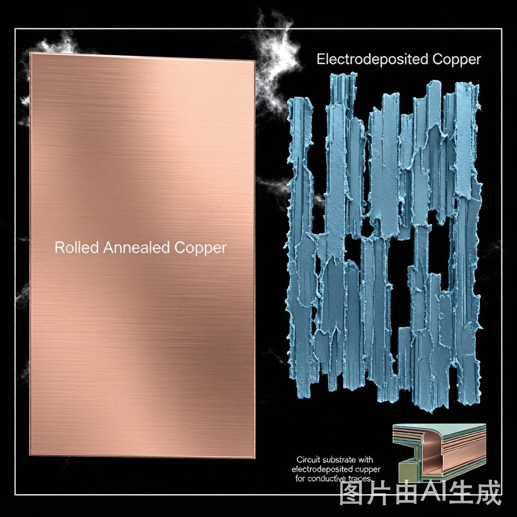 Rolled Annealed vs Electrodeposited Copper Foil: Material Selection for Flexible PCB Circuits