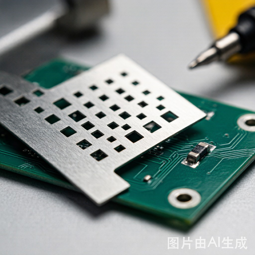 SMT Stencil Aperture Design for QFN and QFP Fine-Pitch Printing Yield