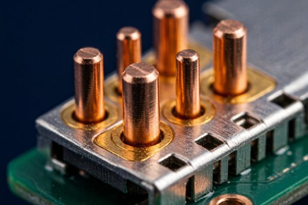 Copper Strip Press-Fit Compliance Zone for High-Speed Backplanes