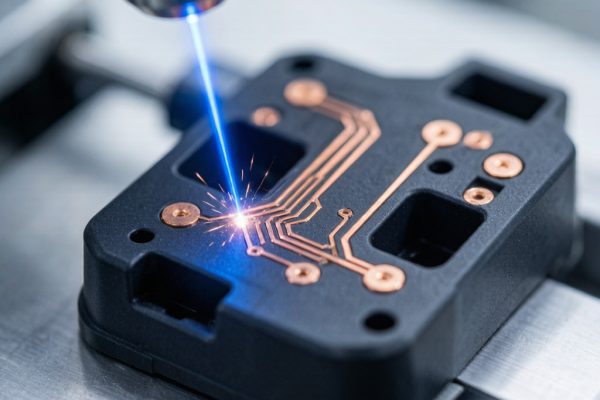 Laser Direct Structuring (LDS) Copper Metallization for 3D-MID SMT Circuit Design