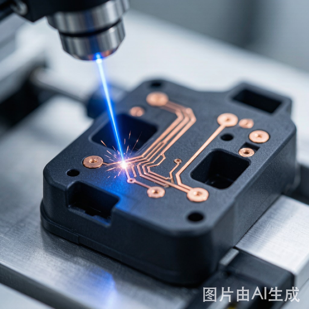 Laser Direct Structuring (LDS) Copper Metallization for 3D-MID SMT Circuit Design