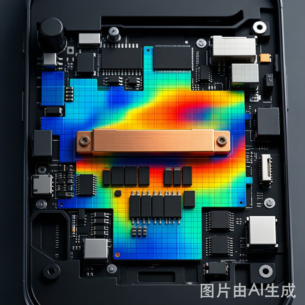 Copper Strip Heat Spreader Thermal Simulation for SMT Devices