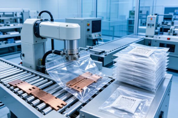 Copper Strip Cleanroom Packaging and Handling for SMT Lead Frame Manufacturing