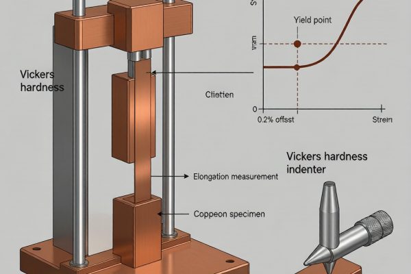 Copper Strip Yield Strength & Tensile Testing for SMT Connector Manufacturing