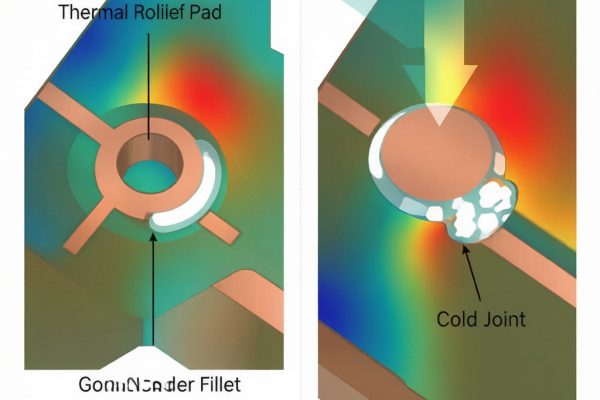 Thermal Relief Pad vs Direct Connect: PCB Design Impact on SMT Soldering Quality