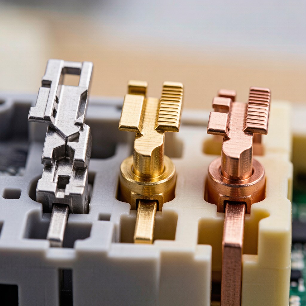 Copper Alloy Spring Properties: BeCu vs Phosphor Bronze vs Stainless Steel for SMT Contacts
