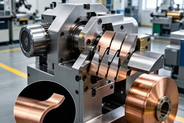 Copper Strip Edge Conditioning and Burr-Free Slitting for SMT Lead Frames
