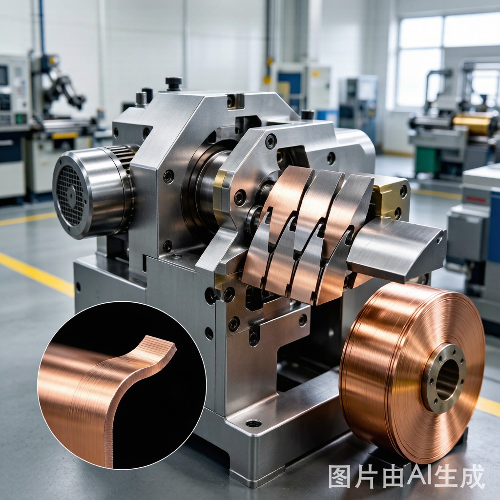 Copper Strip Edge Conditioning and Burr-Free Slitting for SMT Lead Frames
