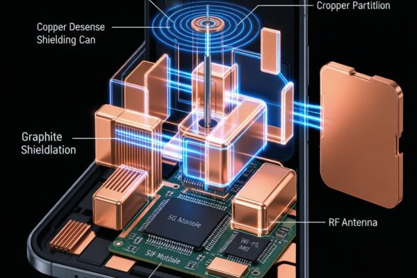 Antenna Desense Mitigation Through EMI Shielding Partition Design in 5G Devices