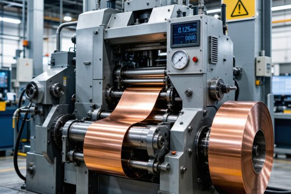 Copper Strip Cold Rolling Reduction Rate SMT Lead Frame Thickness Precision