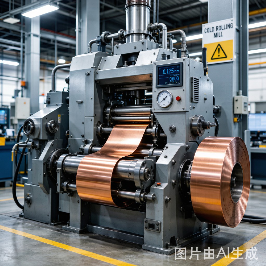 Copper Strip Cold Rolling Reduction Rate SMT Lead Frame Thickness Precision