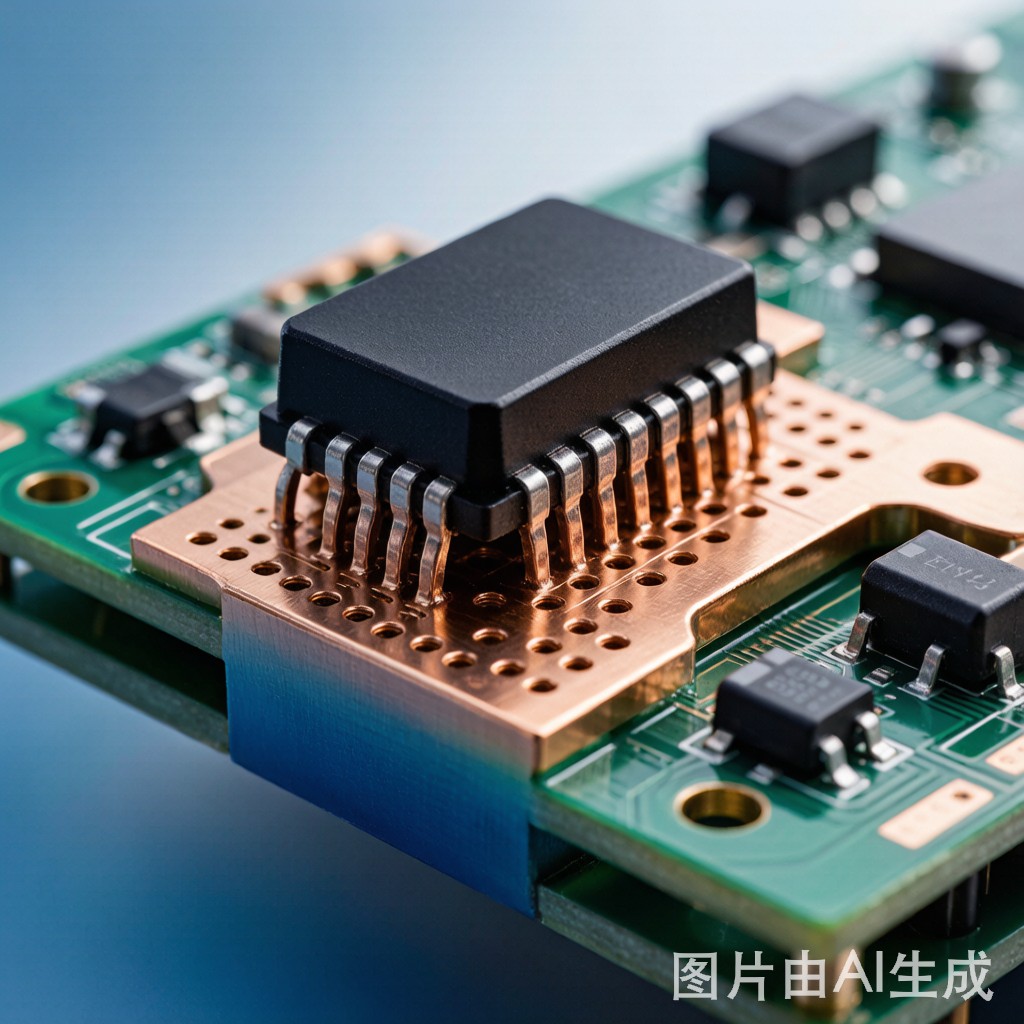 PCB Thermal Via Array Design and Copper Plane Heat Spreading for SMT Power Devices