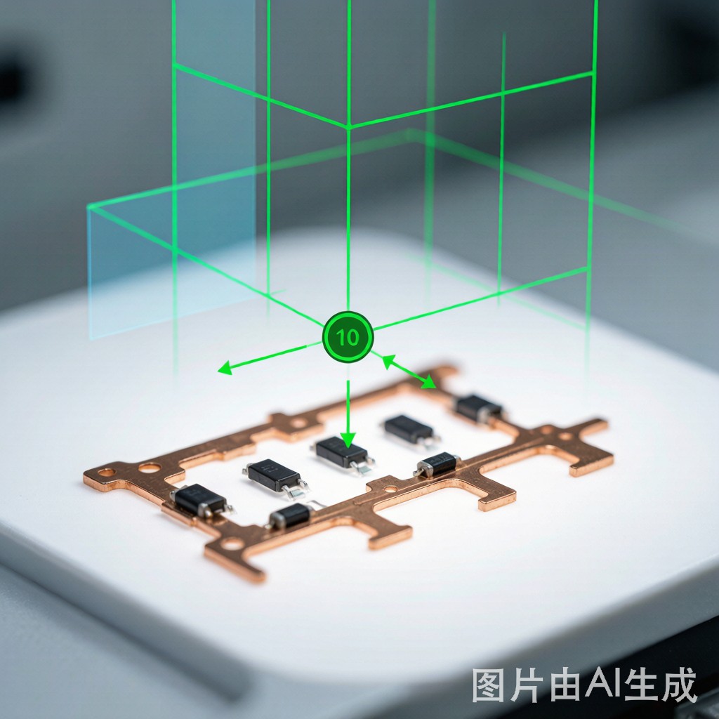 Lead Coplanarity Measurement and Correction for Copper Lead Frame SMT Assembly