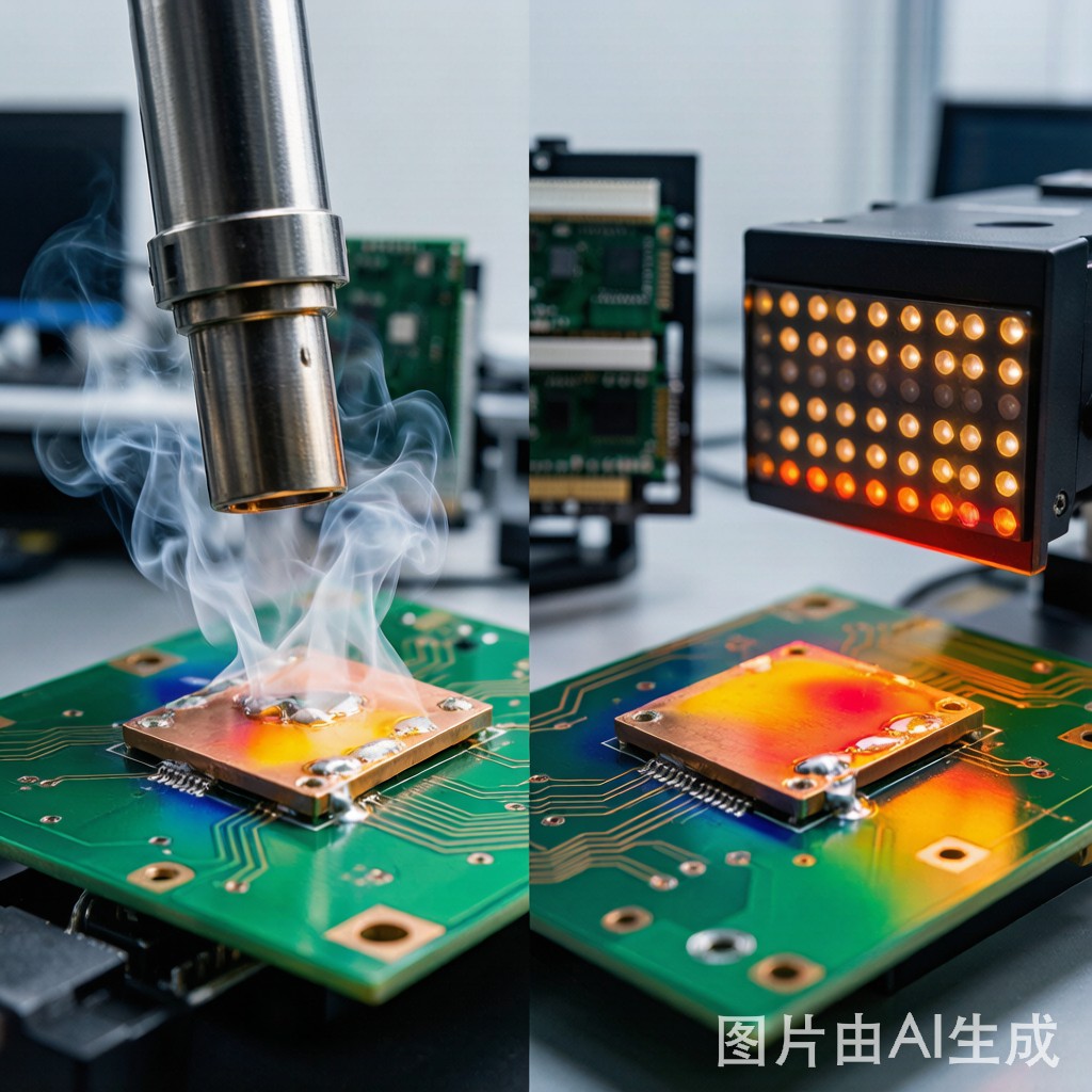 SMT Rework Station Hot-Air vs Infrared Heating for Copper Component Desoldering: Thermal Profile and Pad Damage Prevention