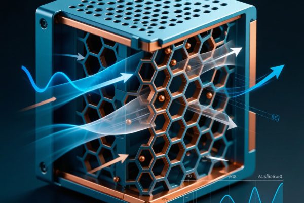 EMI Shielding Honeycomb Vent Panel Design for Forced-Air-Cooled Electronics Enclosures