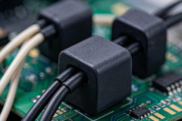 Split vs Solid Core Ferrite EMI Suppression Cores for SMT Equipment Power Cable Noise Filtering