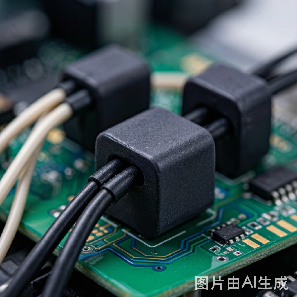 Split vs Solid Core Ferrite EMI Suppression Cores for SMT Equipment Power Cable Noise Filtering
