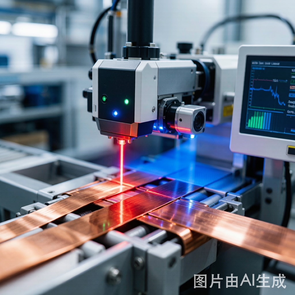 Eddy Current and Laser-Based Inline NDT for Copper Strip Surface Quality in SMT Lead Frame Manufacturing