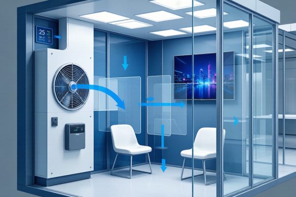 Commercial Smoking Booth Multi-Stage Air Filtration and PM2.5 Monitoring System for High-Traffic Airport and Hospital Deployments