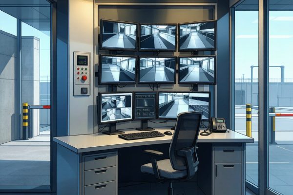 Prefabricated Guard Booth Ergonomic Workstation Design for 24/7 Industrial Security Personnel — Lighting HVAC and Fatigue Management