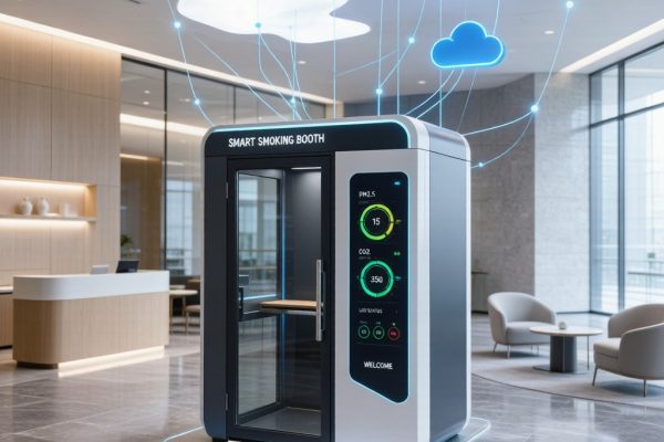 Smart IoT-Enabled Smoking Booth: Remote Monitoring, Filter Lifecycle Prediction, and Energy Optimization for Commercial Facilities
