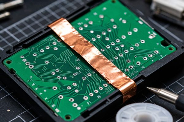 Copper Foil Tape EMI Shielding Application for SMT PCB Rework and Prototype Development