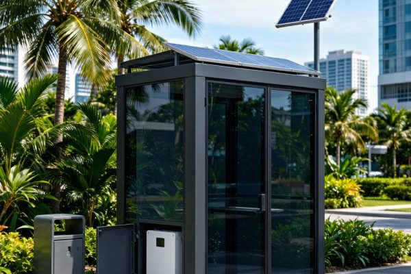 Solar-Powered Off-Grid Smoking Booth Energy System Design With MPPT and Lithium Battery Storage