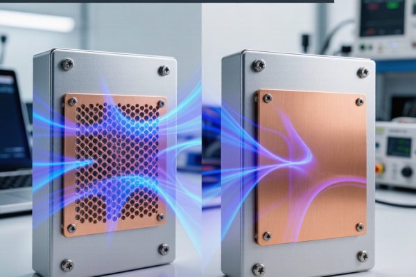 Copper Mesh vs Solid Copper Sheet EMI Shielding: Ventilation-Performance Trade-Off for Power Electronics Enclosures
