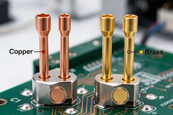 Copper vs Brass SMT Terminal Pins: Conductivity, Corrosion Resistance & Cost Comparison for Electronics Manufacturing