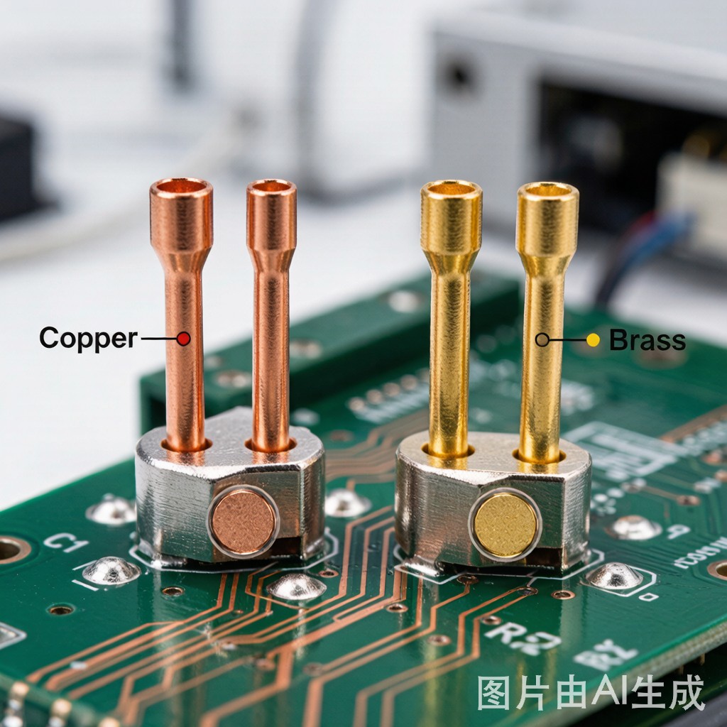 Copper vs Brass SMT Terminal Pins: Conductivity, Corrosion Resistance & Cost Comparison for Electronics Manufacturing