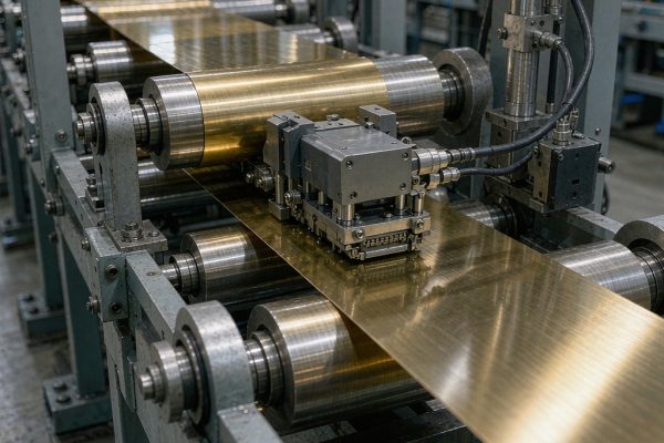 In-Line Eddy Current Testing for C19400 Copper Strip Hardness and Conductivity QA