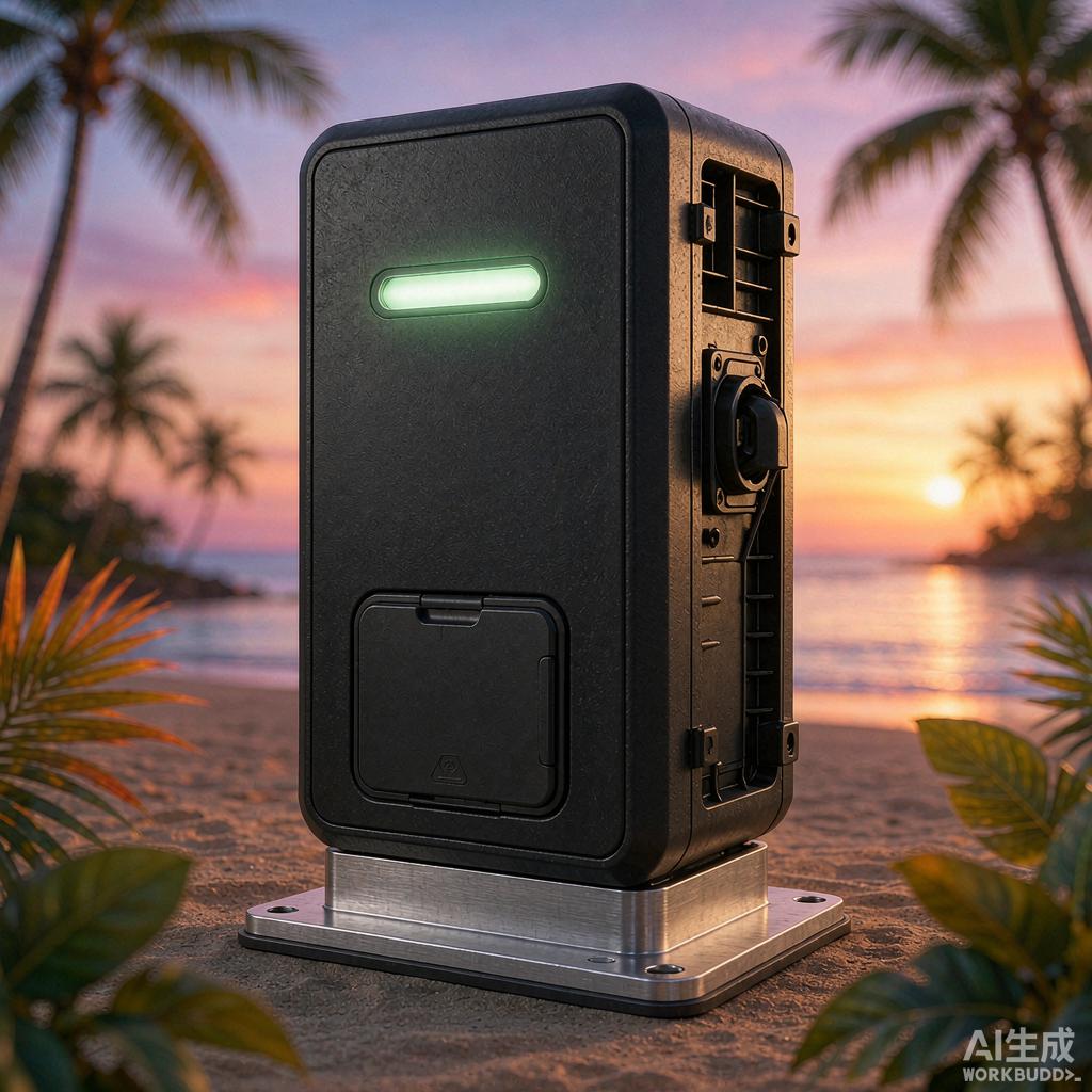 PA66-GF25 FR V-0 Hydrolysis UV Stabilizer for EV Charging Enclosure