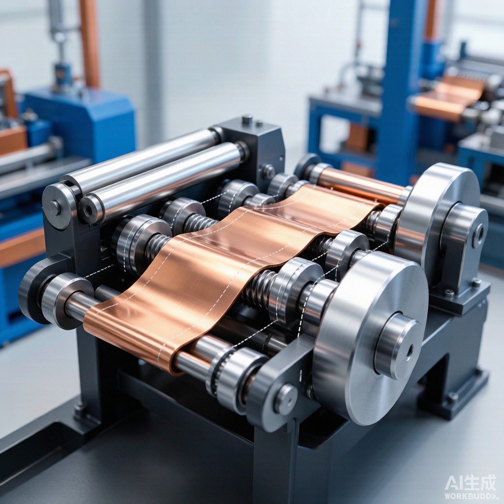 Copper Strip Tension Leveling for Flat SMT Lead Frame Manufacturing