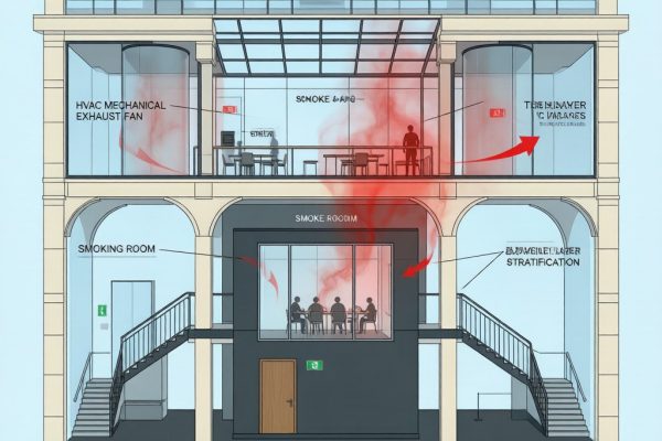 Commercial Smoking Room Atrium Smoke Control: NFPA 92 Tenable Environment Design for Multi-Story Buildings