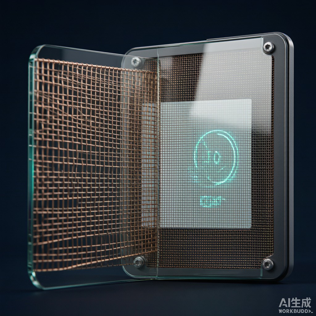 EMI Shielding Window Mesh Design for Display and Touch Panel Transparency in Industrial Control Equipment