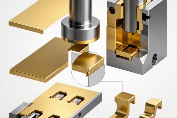 Brass Strip Edge Burr Control for Precision SMT Terminal Stamping