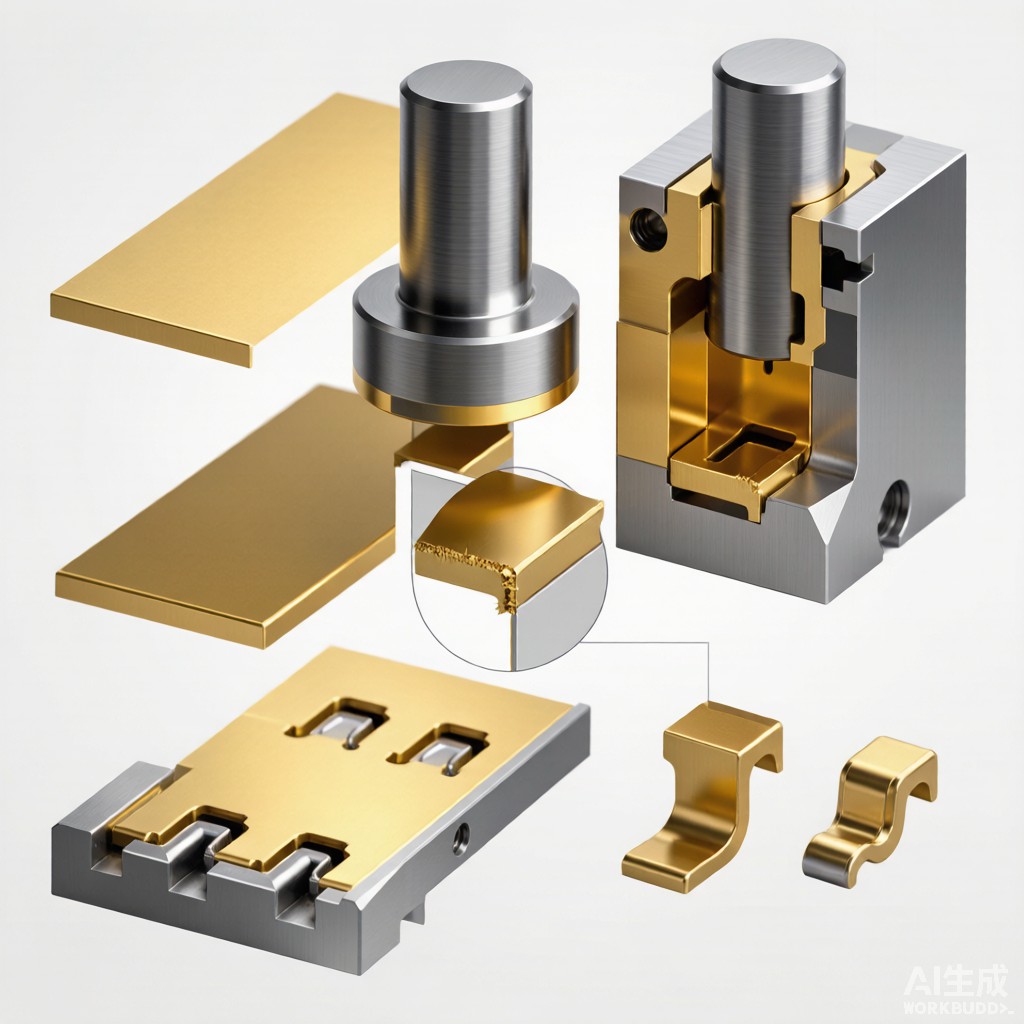 Brass Strip Edge Burr Control for Precision SMT Terminal Stamping