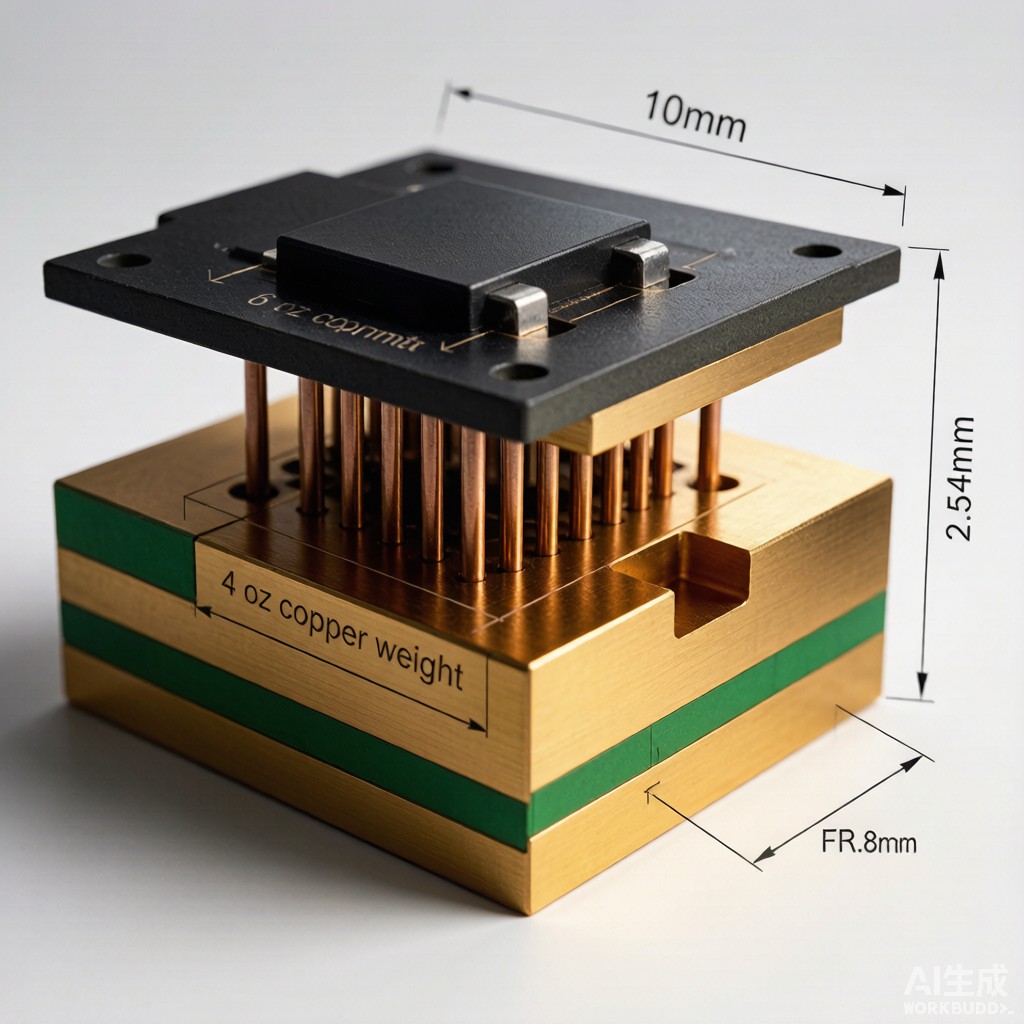 Heavy Copper PCB Thermal Management Design for High-Power SMT Module Reliability