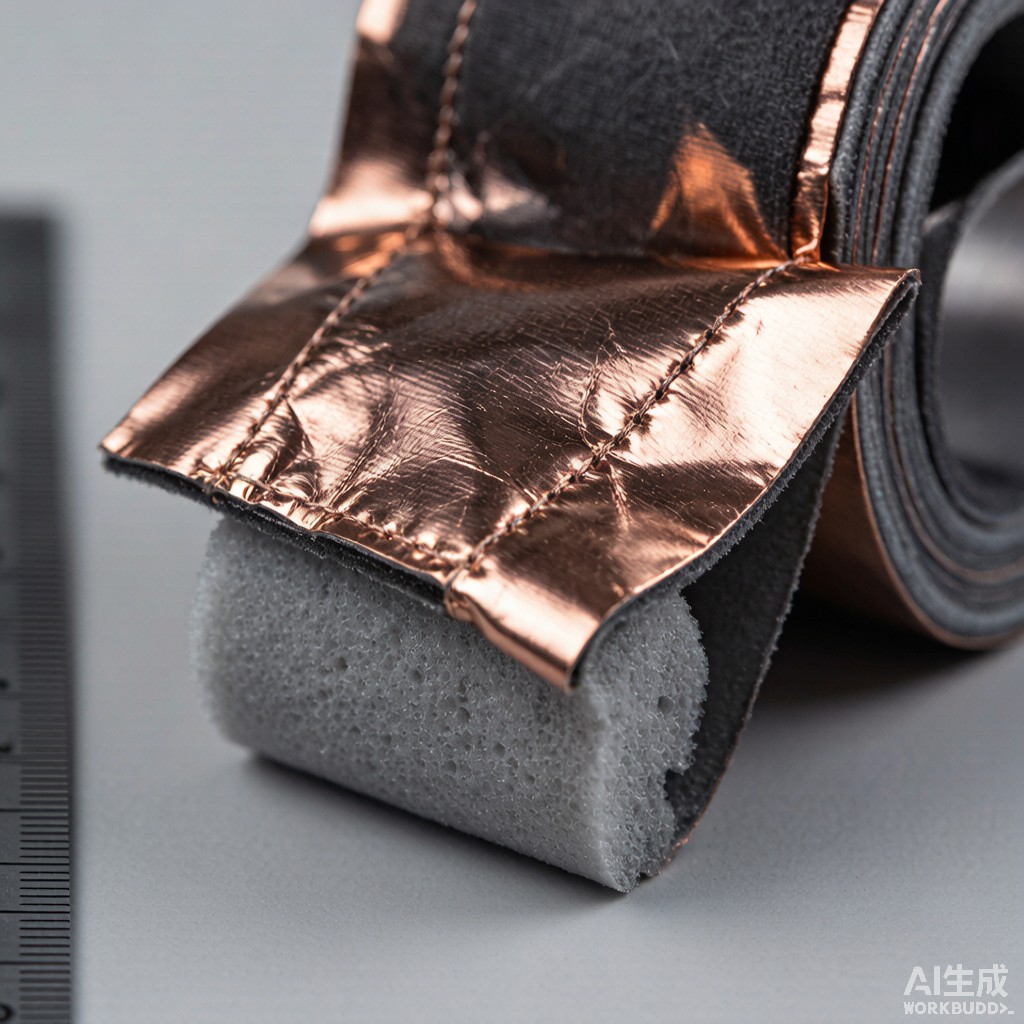 Conductive Fabric over Foam EMI Shielding Gasket for Wideband 5G IoT Device Enclosure Seams