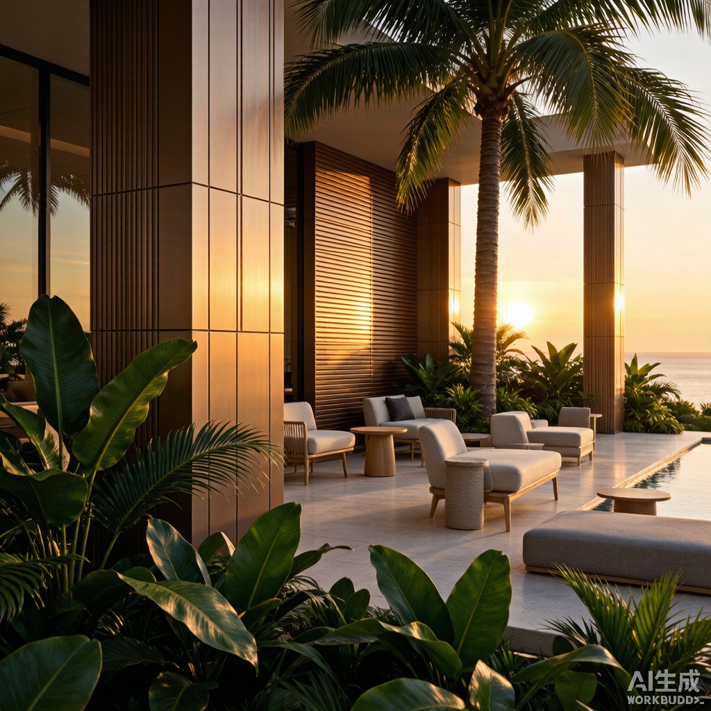 Fire-Rated ACP Cladding Engineering for Outdoor Lounge Tropical Building Code Compliance
