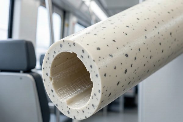 Modified Plastic Halogen-Free Flame Retardant PA66 for Rail Transit EN 45545-2 Cable Conduit