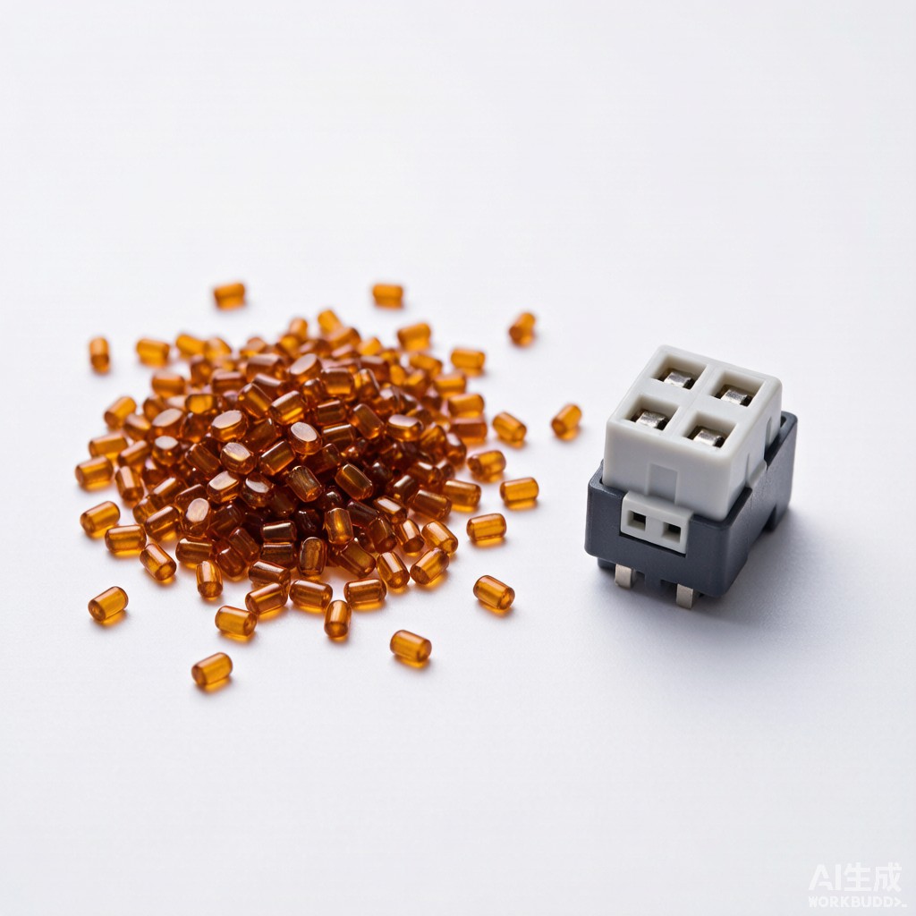 PEEK Plastic Pellets for 260°C Reflow SMT Connector Housings