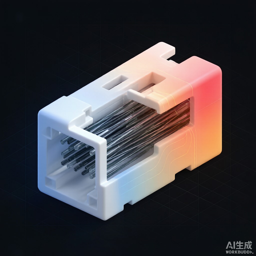PBT-GF30 Glass-Filled Polyester for Lead-Free SMT Reflow Connector Housing
