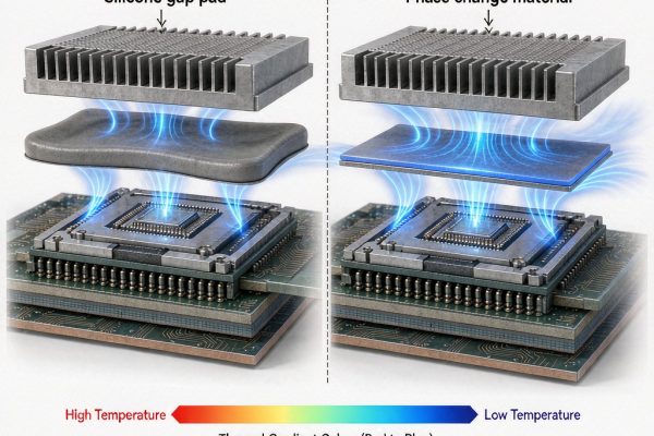 Thermal Interface Material Selection: Silicone Gap Pads vs Phase Change Materials for PCB Heat Dissipation